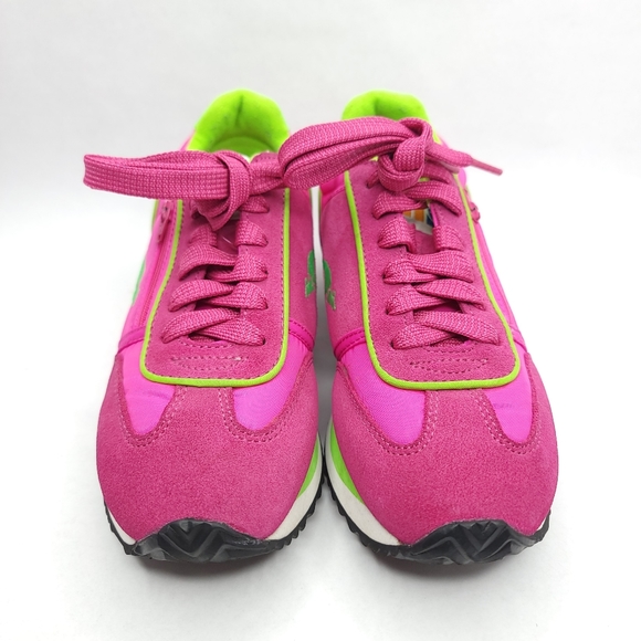 kangaROOS Shoes Kangaroos Roos Women Hot Pink Neon Green Zipper
